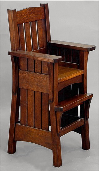 Arts & Crafts high Chair