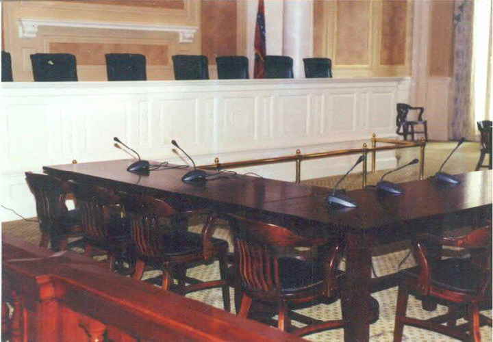 Supreme Court Chamber Tables