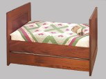 Mahogany Trundle Bed