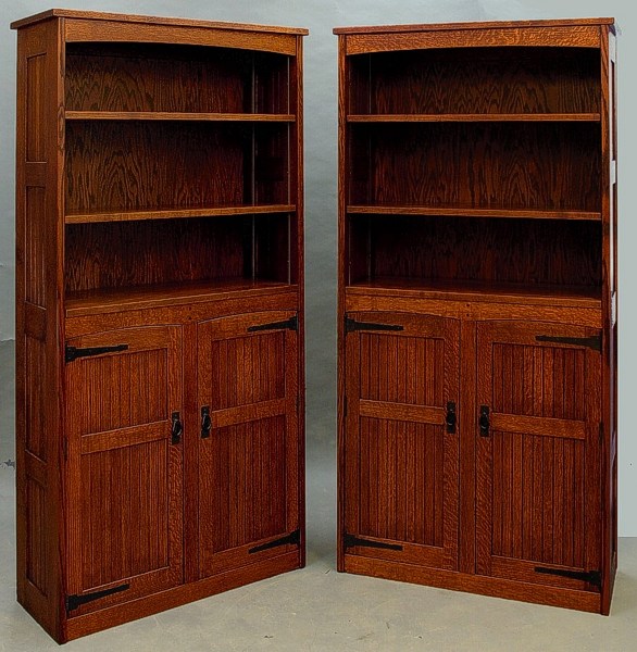 Mission Slat  Bookcase