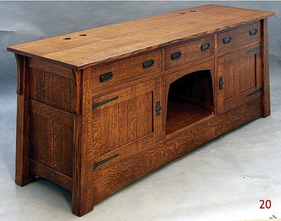 Mackintosh Aquarium Stand