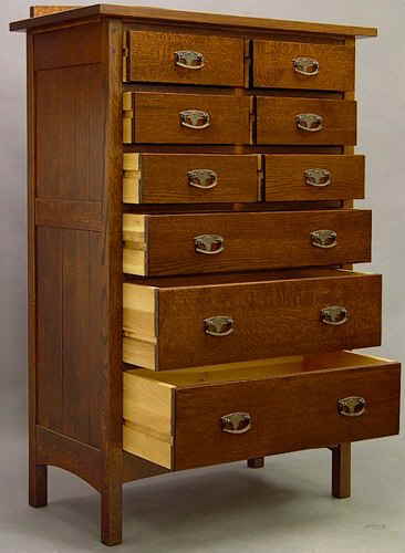 Mission 9 Drawer Bureau #813