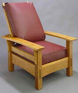 Mission Bow Arm Morris Chair
