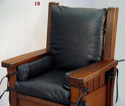 CHAIR PORTFOLIO YOUTH leatherseat