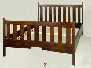 Corbel Slat Bed
