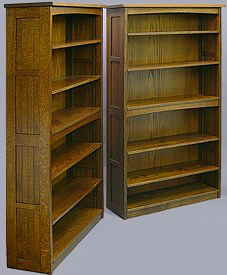 Mission Slat Bookcases