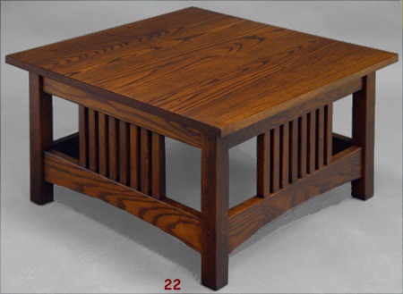 Square Ash coffee Table