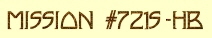 Mission Headbord #721S HB