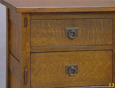 case goods drawer & tenons
