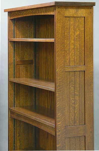 Mission Slat  Bookcase