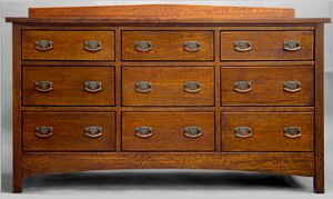 Mission  9  Drawer Bureau