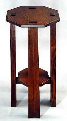 Arts & Crafts Tenon Top Stand #605