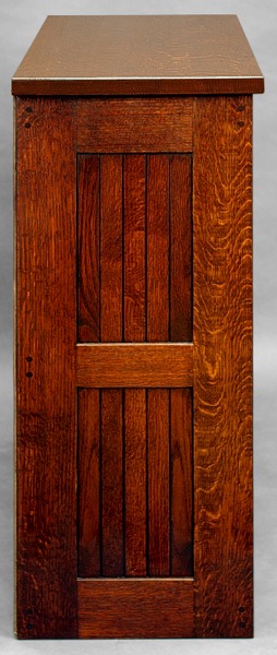 Mission Bookcase side