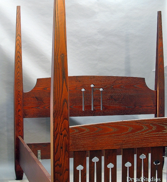Arts & Crafts 4 Post Bed